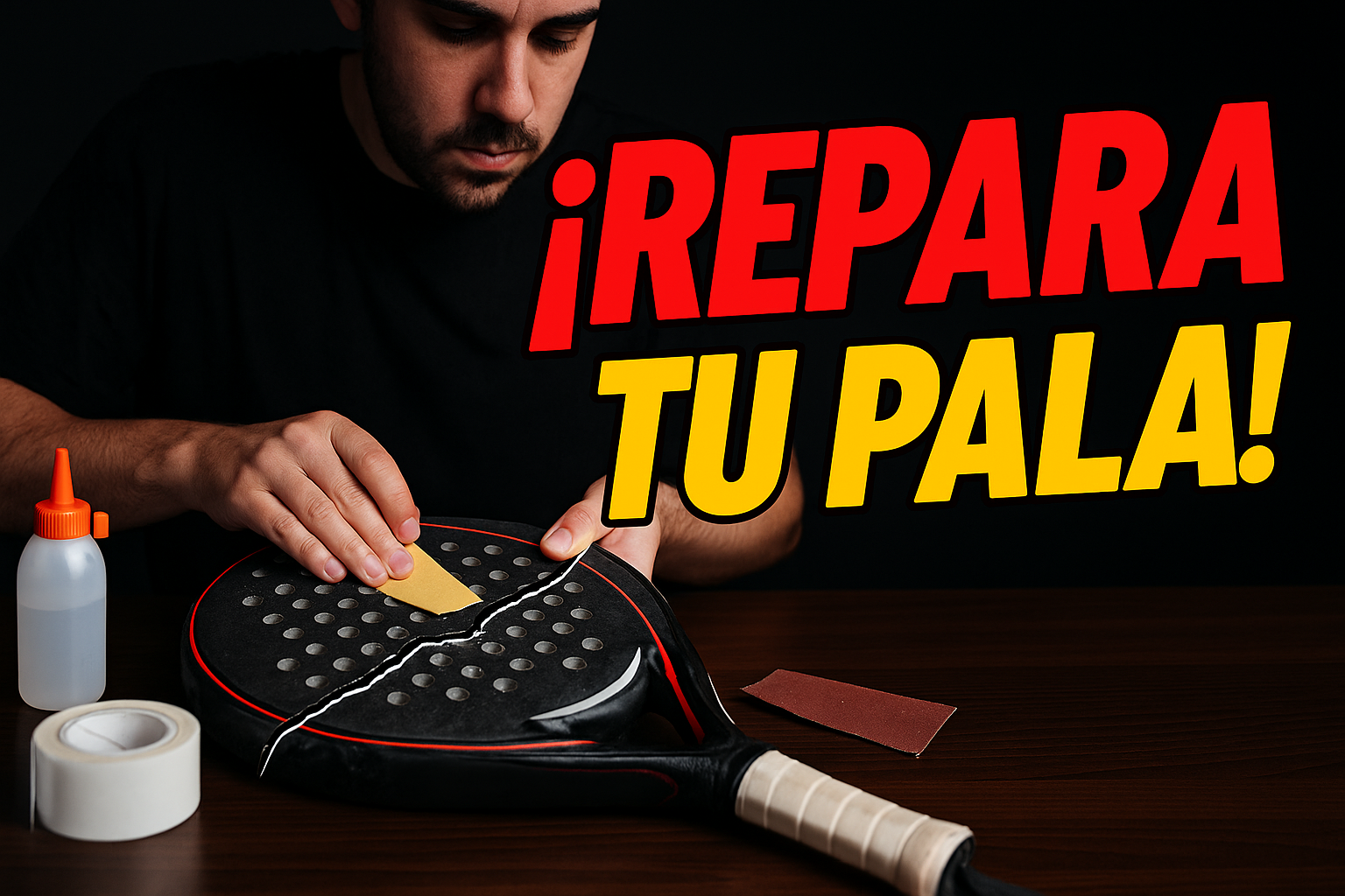 Reparar la pala de pádel: Guía completa - paso a paso
